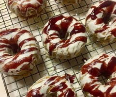 Vanilla Yogurt Doughnuts